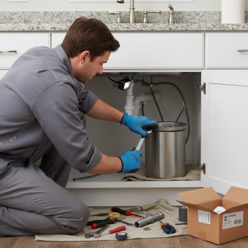 Garbage Disposal Replacement detail